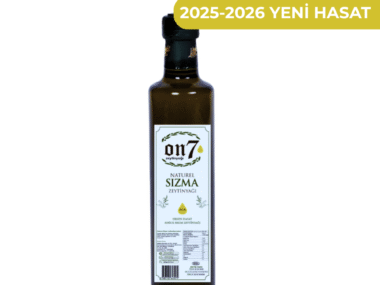 2025-2026 Erken Hasat Soğuk Sıkım Naturel Sızma Zeytinyağı-500ml